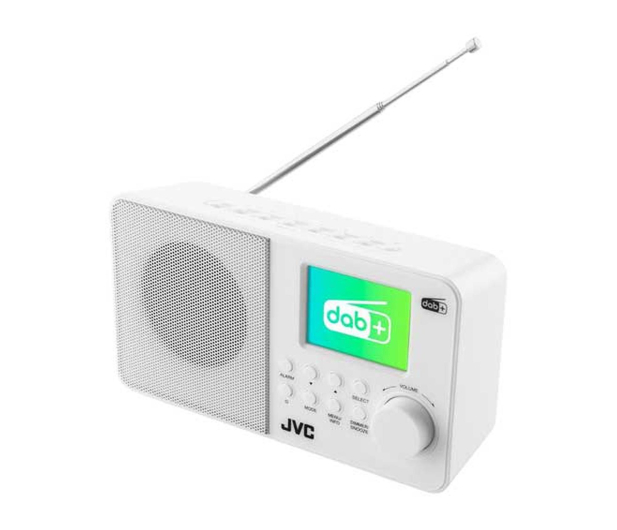 JVC JVC radio DAB RA-E611W-DAB white - 1514930 - zdjęcie